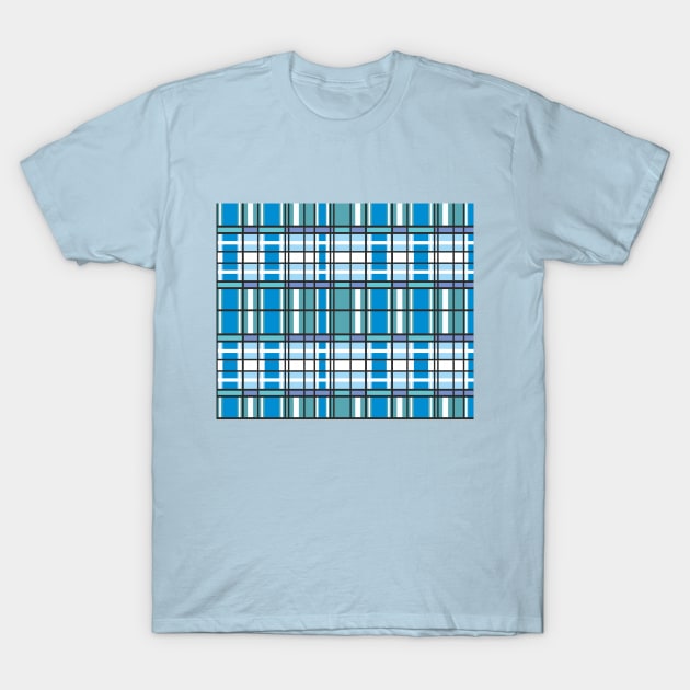 Plaid Pattern T-Shirt by ilhnklv